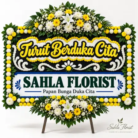 Papan Bunga Duka Tulang Bawang Barat